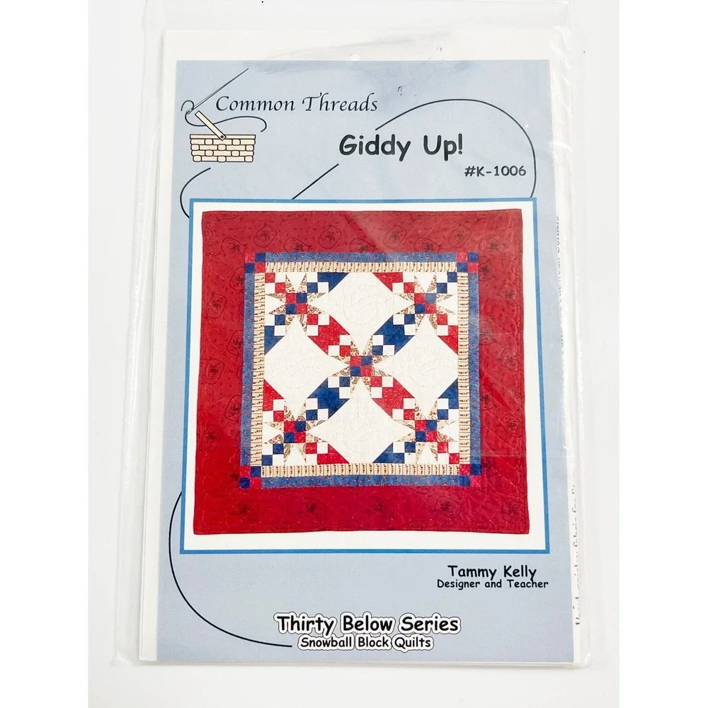 Thirty Below Series Common Threads Giddy Up #k-1006 By Tammy Kelly‎